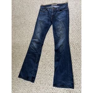 J BRAND Jeans Women Size 27 Bailey Mayflower Boot Cut Mid Rise